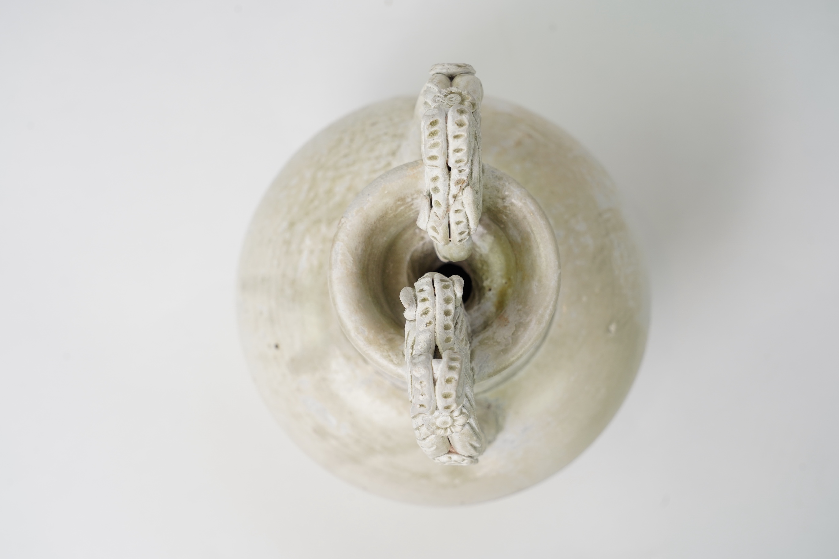 A Chinese white ware amphora, Tang dynasty (6th-8th century AD)